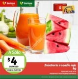 Soriana Hiper y Súper: Zanahoria y sandía roja a $4 pesos el kilo o cómprala con 50 puntos