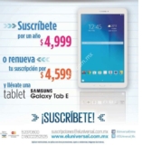 Renueva tu suscripción anual al periódico Universal y adquiere una bici retro Kiclos a $3,599 o suscríbete o renueva por $ 4, 599 y obtén una Samsung Galaxy Tab E gratis.