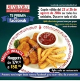 Cupón Potzollcalli: Paquete infantil de Nuggets a $50 pesos