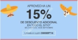 Cupón de 15% de descuento en compras eBay además de artículos especiales de Fiestas Patrias