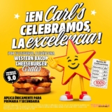 Excelencia académica Carls Jr: Western Bacon Cheeseburger gratis si tienes promedio de 9.0 o más