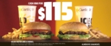 Nuevos Combos Carl’s Jr a sólo $115 con papas y refresco incluidos de lunes a viernes