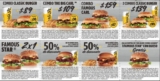 Cuponera Carl’s Jr. T.H. 2020: 2×1 en Famous Star, 50% de descuento en combos y más
