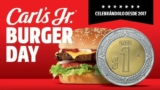 Promoción Carls Jr Día de la Hamburguesa: Famous Star con queso a $1 peso en la compra de un combo
