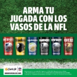 Promoción Carls Jr vasos de la NFL: Agranda tu combo y recibe un vaso coleccionable gratis