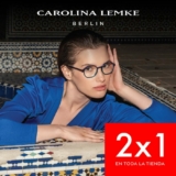 En ópticas Carolina Lemke 2×1 en todos los armazones y lentes de sol