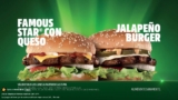 Promoción Monday Night Carl’s Jr: 2×1 en famous star con queso y Jalapeño Burger los lunes