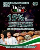 15% de descuento en platillos Fiestas Patrias en restaurantes la Casa de los Abuelos