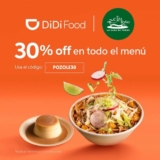 Cupón 30% de descuento en La Casa de Toño al pedir por DiDi Food