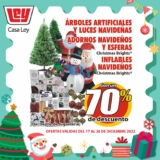 Liquidación del 70% de descuento en artículos navideños en Casa Ley