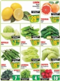 Ofertas Casa Ley Frutas y verduras 1 y 2 de febrero