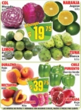 Ofertas Casa Ley Frutas y verduras 17 y 18 de agosto