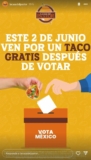 En La Casa del Pastor llévate un taco GRATIS por votar el 2 de junio