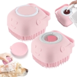 Juego de 2 cepillos de masaje para mascotas a un precio bajísimo