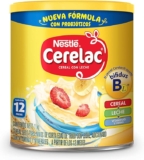 Cereal para niños pequeños Nestlé Cerelac lata de 1 kg baja a un gran precio