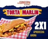 2×1 en torta Marlin en Cervecería de Barrio