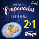 En La Cervecería De Barrio 2×1 en empanadas al pedir por Rappi