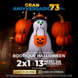 2×1 en artículos de Halloween en Gran Chapur