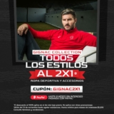 2×1 en artículos deportivos Gignac Collection en la tienda online de Charly