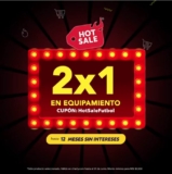 Cupón Charly Hot Sale 2020 de 2×1 en prendas y accesorios de fútbol participantes
