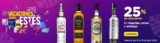 En Chedraui 25% de descuento en tequilas, rones y whiskys