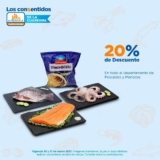 Consentidos de Cuaresma Chedraui: 20% de descuento en pescados y mariscos hoy miércoles