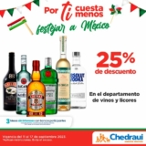 Promo Chedraui Fiestas Patrias: 25% de descuento en vinos y licores