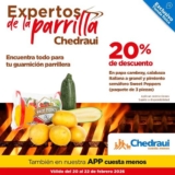 Ofertas Fin de semana Chedraui: hasta 20% de bonificación y más al 23 de febrero 2026