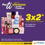 Ofertas Fin de semana Chedraui: 3×2, 4×3, hasta 30% de descuento, hasta 30% de bonificación y más al 3 de agosto 2026