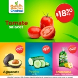 Martimiércoles Chedraui de frutas y verduras 6 y 7 de octubre 2026