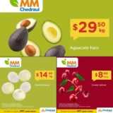 Martimiércoles Chedraui de frutas y verduras 10 y 11 de febrero 2026
