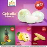 Martimiércoles Chedraui de frutas y verduras 31 de marzo y 1 de abril 2026