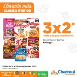 Ofertas Patrias Chedraui: 3×2 en cereales y más