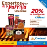 Expertos de la Parrilla Chedraui: hasta 30% de descuento o hasta 20% de bonificación