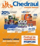 Folleto Chedraui Festival de Nuestras Marcas al 16 de octubre 2022