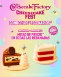 Cheesecake Fest en The Cheesecake Factory: Todas las rebanadas a mitad de precio