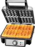 Wafflera eléctrica de 4 rebanadas Chefman baja a un precio muy bueno