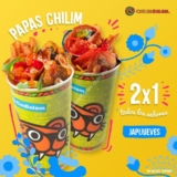 JapiJueves Chilim Balam 19 de septiembre: 2×1 en papas chilim en todos los sabores