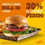 Código Chilis de 30% de descuento adicional en pedidos a domicilio