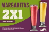 2×1 en margaritas en Chilis