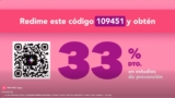 Código del 33% de descuento en estudios de prevención en Laboratorios El Chopo cortesía de Volaris