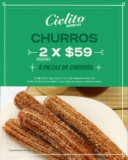 En Cielito Querido Café 2 órdenes de churros por $59