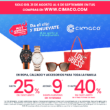 Cimaco Hot Fashion 2020: hasta 25% de descuento + 9 meses sin intereses