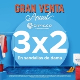3×2 en sandalias para mujer en las rebajas de temporada de Cimaco