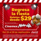Cinemexmanía 2023: Boletos al cine a $29 y precios especiales en combos