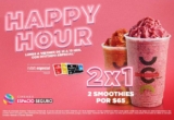Happy Hour Cinemex: 2×1 en smoothies de lunes a viernes de 13:00 a 19:00
