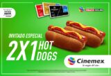 En Cinemex 2×1 en hot dogs con tarjeta Invitado Especial Payback