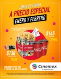 Lunes de combo a precio especial Cinépolis: 2 boletos + palomitas + 2 refrescos por $145