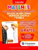 En Cinemex entrada a Matinee, palomitas y refresco gratis en ciudades afectadas por el sismo (1 al 12 octubre)