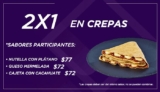 2×1 en crepas y helados Häagen-Dazs en Cinemex